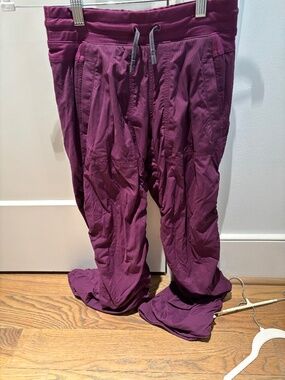 Ivivva by lululemon Dance Studio Pant, Size 12, Dark Purple